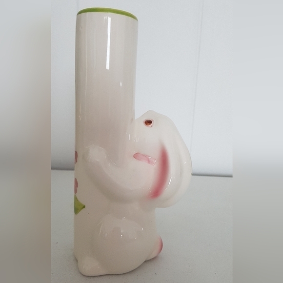 1980s Weiss for FTD Porcelain Spring Bunny Vase - Picture 4 of 8